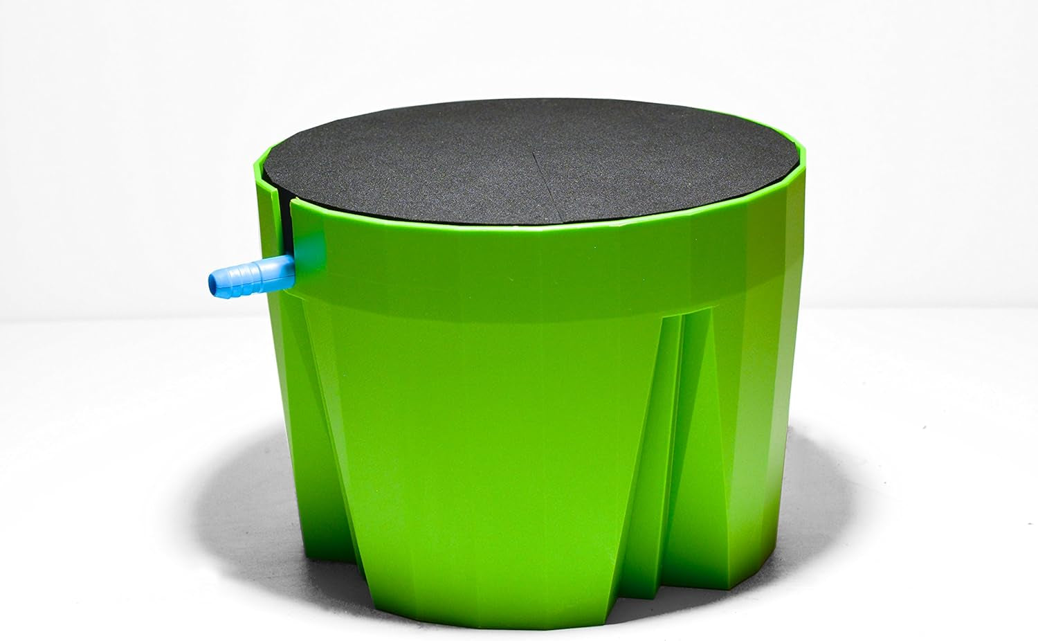 Hydro Farmer, set de ghivece cu 19 piese Ø 18 cm (verde), sistem de creștere care include 4 ghivece, 4 inele de udare, 4 capace, set adaptor și furtun de 2 m, hidroponică, aeroponică