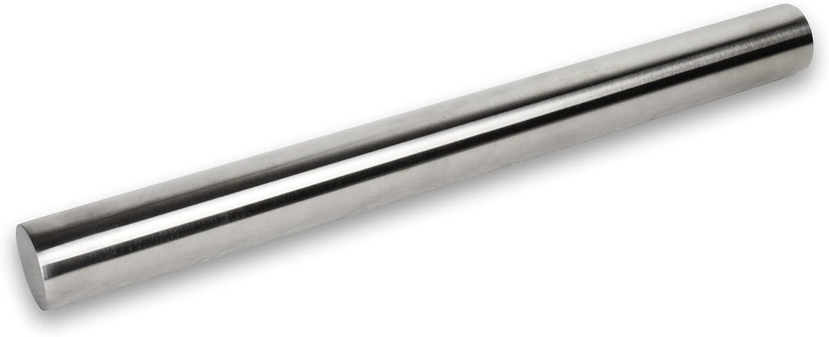 INOXLM Sucitor din oțel inoxidabil pentru aluat de zahăr, pâine de bucătărie, pizza, bomboane, tort (fără capac)