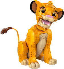 Lego Ç€ Disney Simba, tânărul rege al leilor, jucărie de construit pentru colecționat cu figurine creative de animale, activitate relaxantă pentru adulți, idee de cadou pentru femei 43247 Seturi de constructie Besuche den LEGO-Store