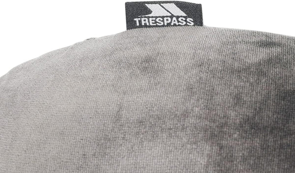 Trespass Memow Memory Foam Pernă pentru gât cu capac detașabil, gri, fiecare Perne ortopedice cervicale Naty Shop
