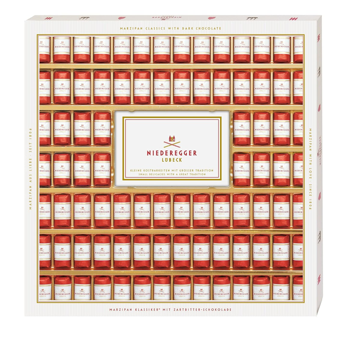 Pachet cadou Niederegger Classics, marțipan de înaltă calitate, 1 pachet (1 x 1075 g)