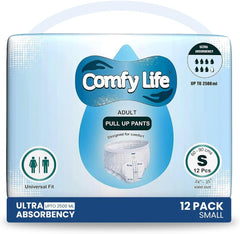 Chiloți premium pentru incontinență pentru adulți, absorbție ridicată, mărimea S, 12 bucăți