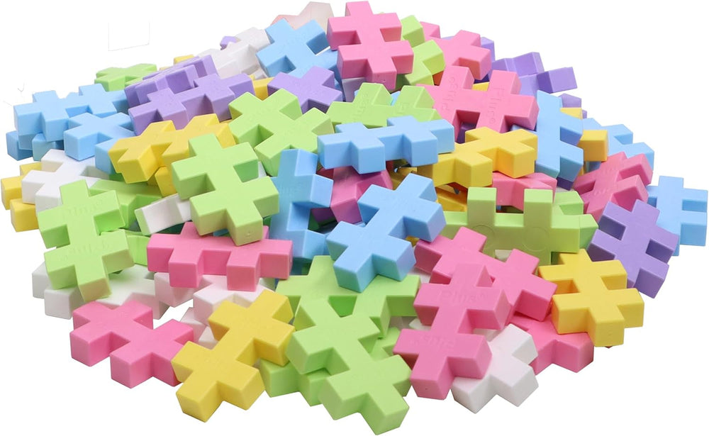 Plus-Plus 9603413 Kreativ-Bausteine Big Box, Geniales Konstruktionsspielzeug, 200 Teile