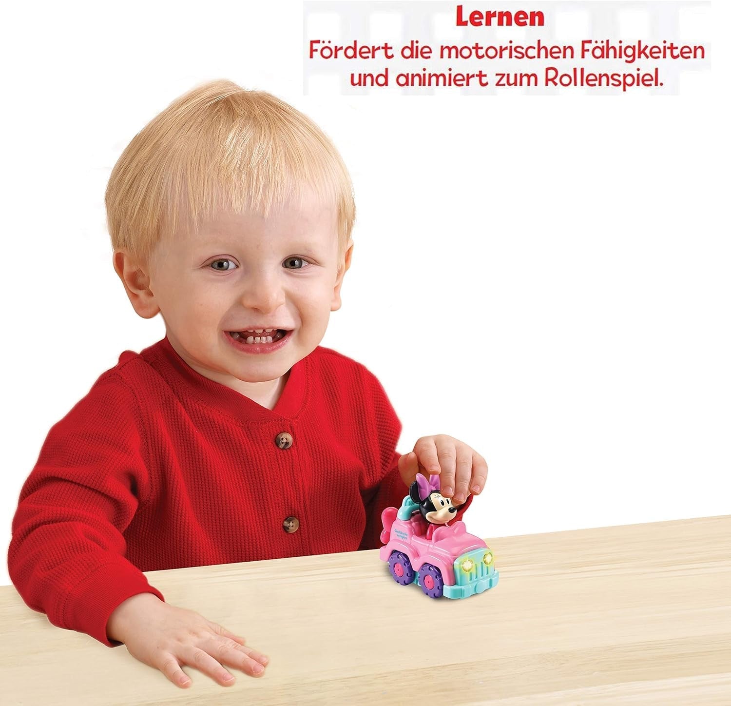 Vtech TUT TUT Baby Flitzer - vehiculul all-terrain al lui Minnie Jucarii Bebe Naty Shop