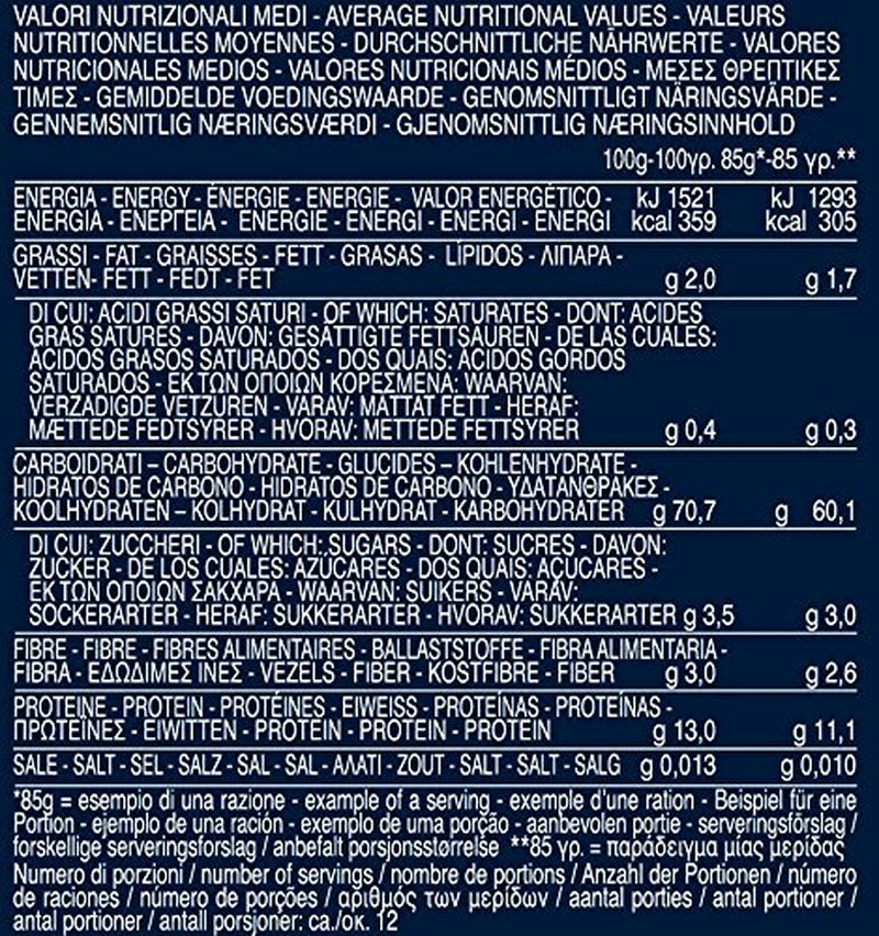 Barilla Selezione Oro Chef Orecchiette Pugliesi, pachet de 9 (9 x 1kg)