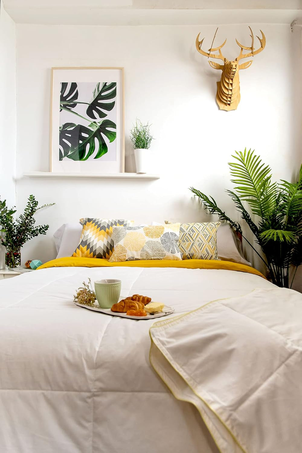 San Carlos Vivaldi - plapumă, densitate 180 G + 120 G, 92% puf, 8% pene, 4 sezoane, alb Plapumi si pilote Naty Shop