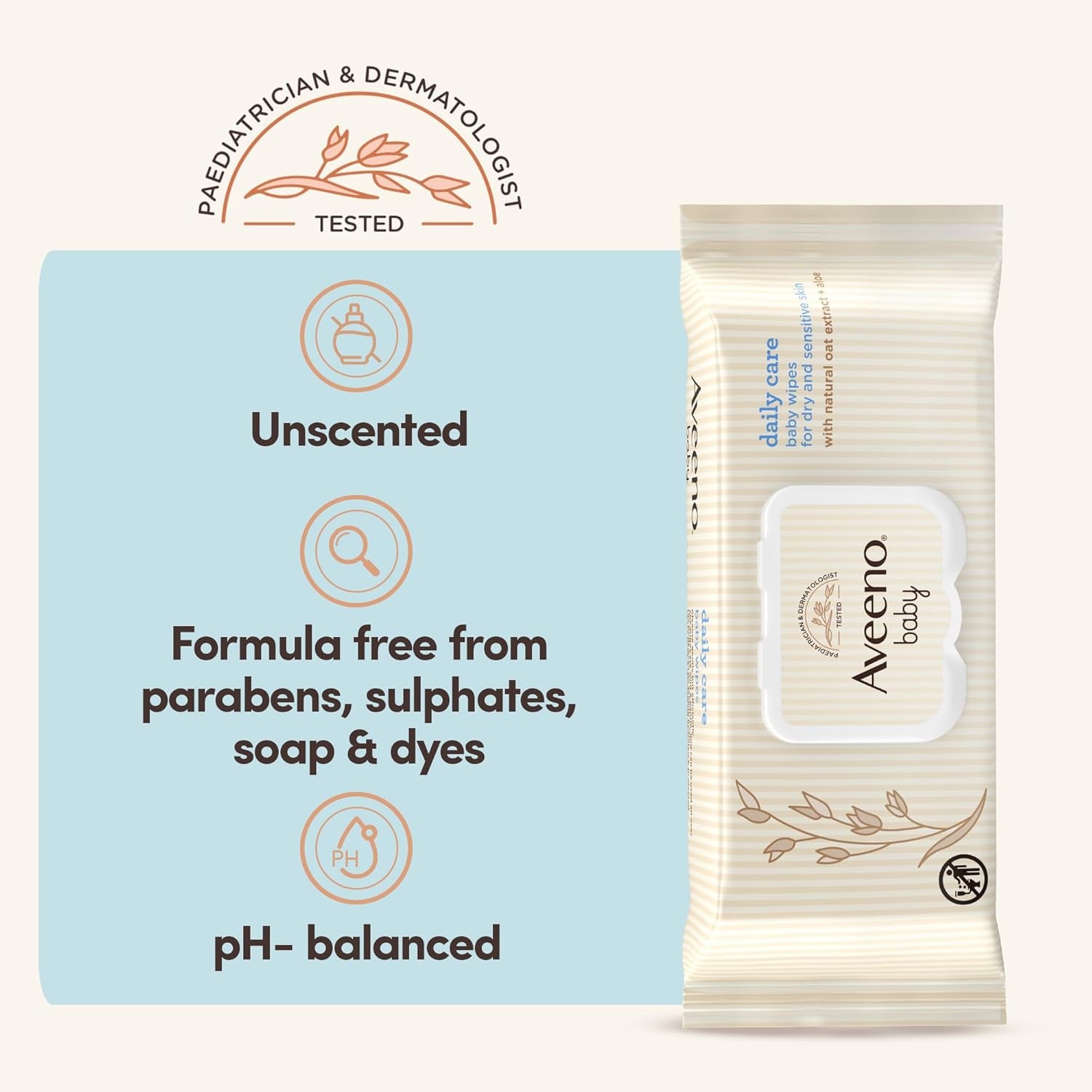 Șervețele umede pentru îngrijire zilnică, curăță delicat și eficient pielea sensibilă, produse esențiale pentru bebeluși, albe, 12 bucăți (864 de șervețele în total)