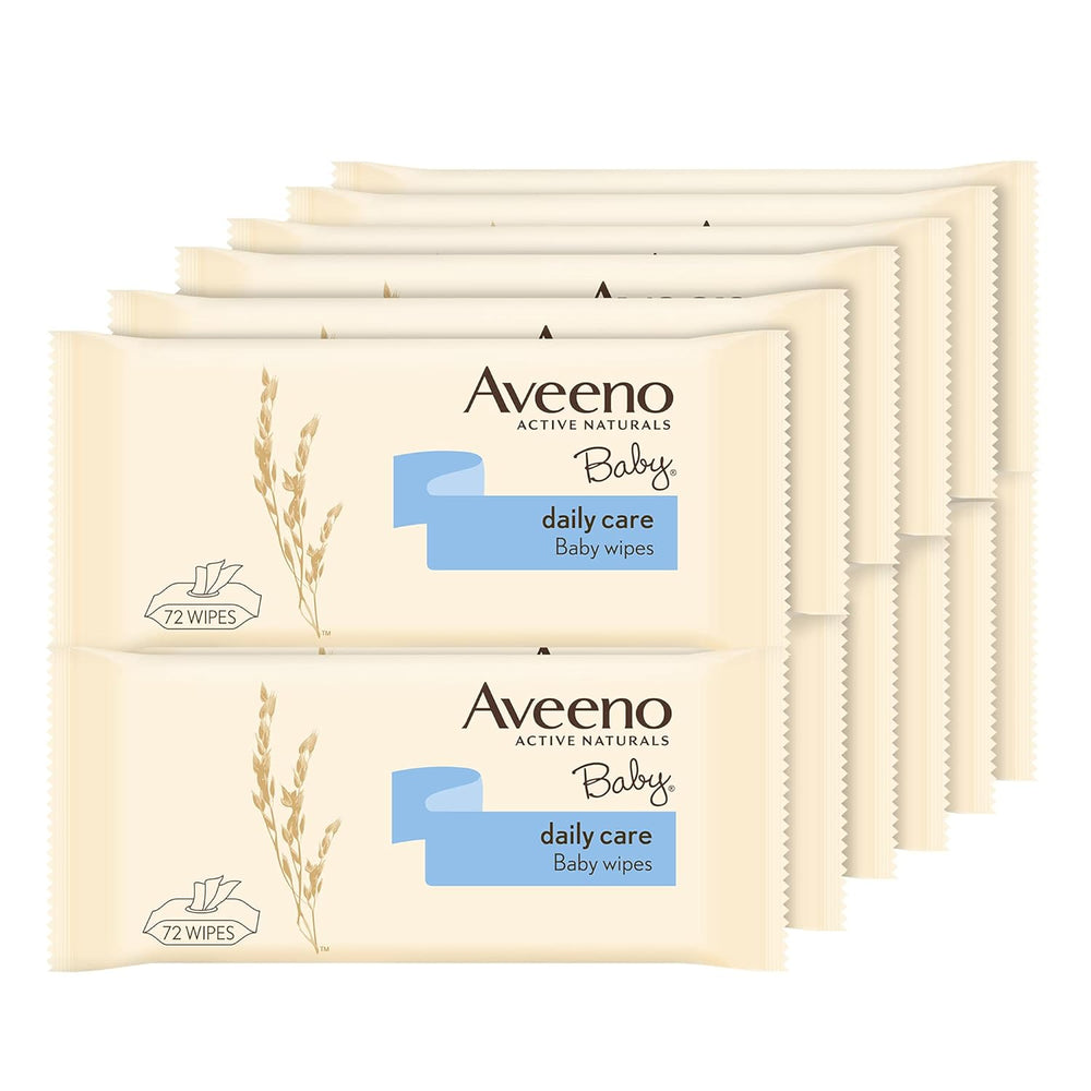 Șervețele demachiante Daily Care, fără sulfați și alcool, 12 x 72 bucăți