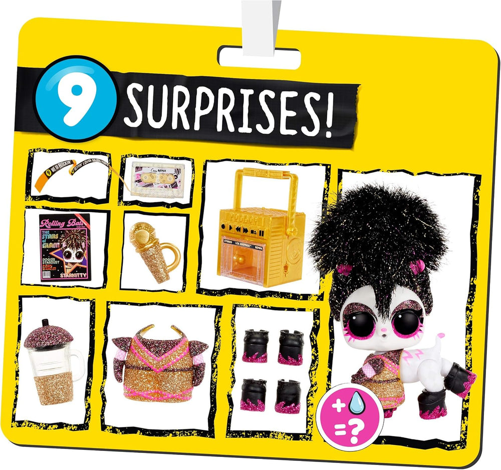 LOL Surprise! 567080E7C Remix Pets - Articol de colecție - 9 surprize cu păr natural, accesorii și versuri surpriză