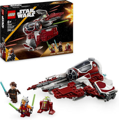 LEGO Star Wars 75401 Ahsokas Jedi Interceptor, Sternenjäger für Fans von The Clone Wars, Ahsoka Tano & Anakin Skywalker Minifiguren, mit Lichtschwertern und R7-A7, für Jungen und Mädchen ab 8 Jahren