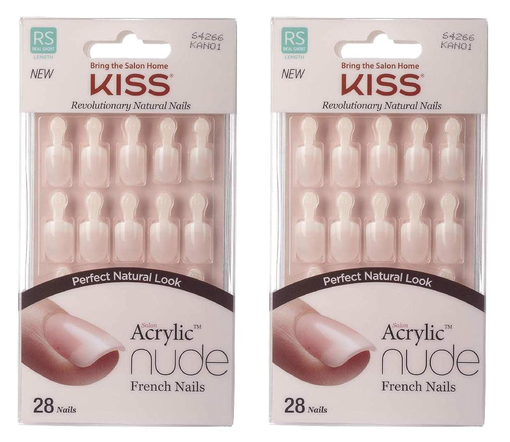 Kiss Nude Nails Unghii Uimitoare (Pachet de 2)