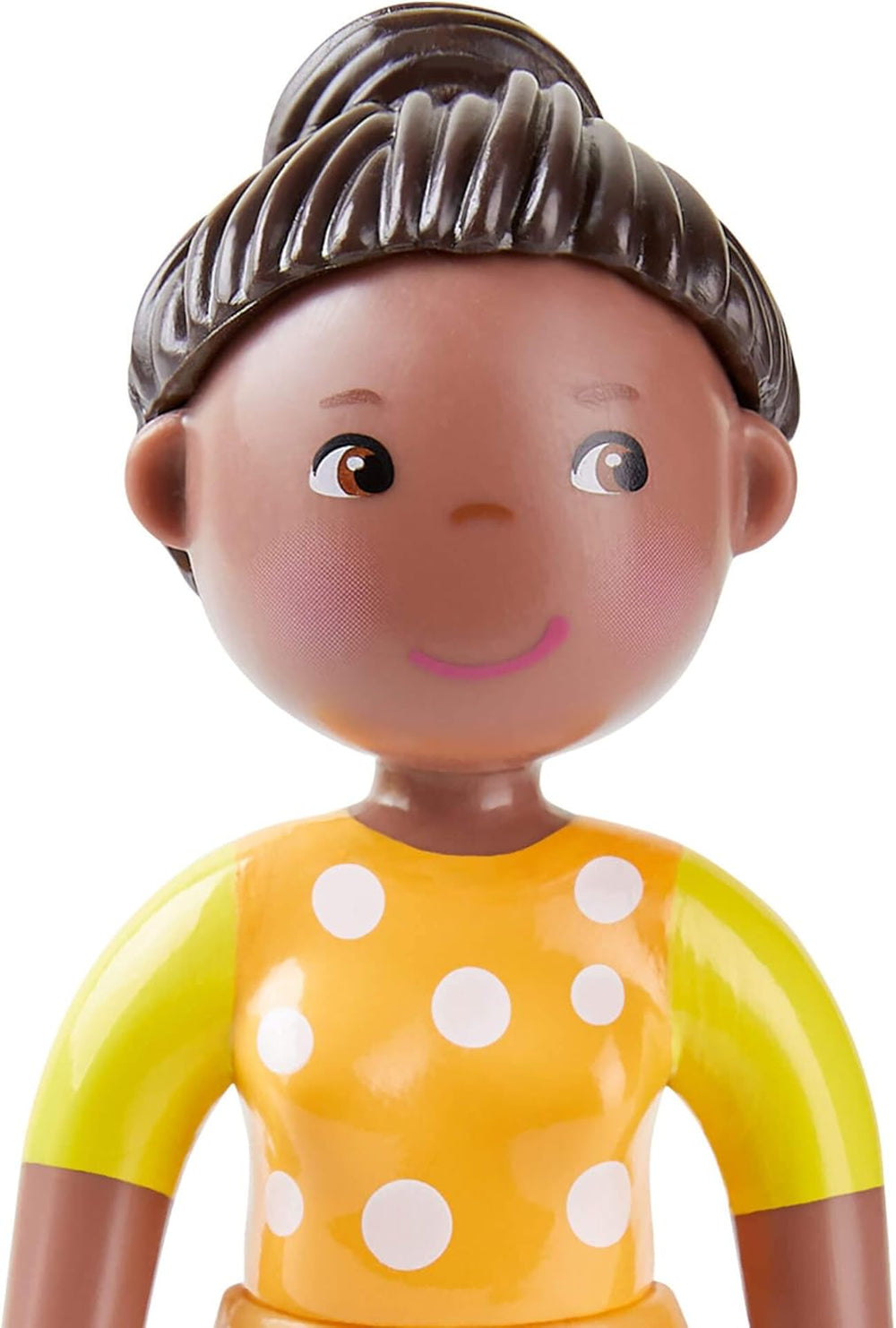 HABA 306696 - Set de joacă Little Friends Family Time, accesorii pentru păpușă flexibilă, vârste 3+