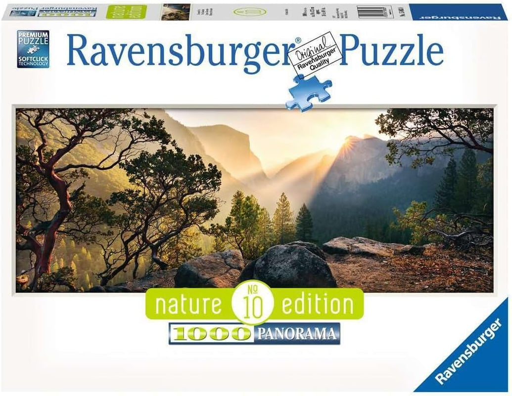 Ravensburger Puzzle 15083 - Yosemite Park - puzzle jigsaw de 1000 de piese pentru adulți și copii de peste 14 ani în format panoramic Puzzle Naty Shop Clasic" sau "Tradițional"