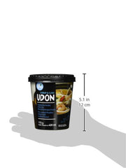 Tăiței instant Allgroo Udon Cup - Supă Udon cu fructe de mare, aromată și picantă - Preparare rapidă (1 x 173 g)
