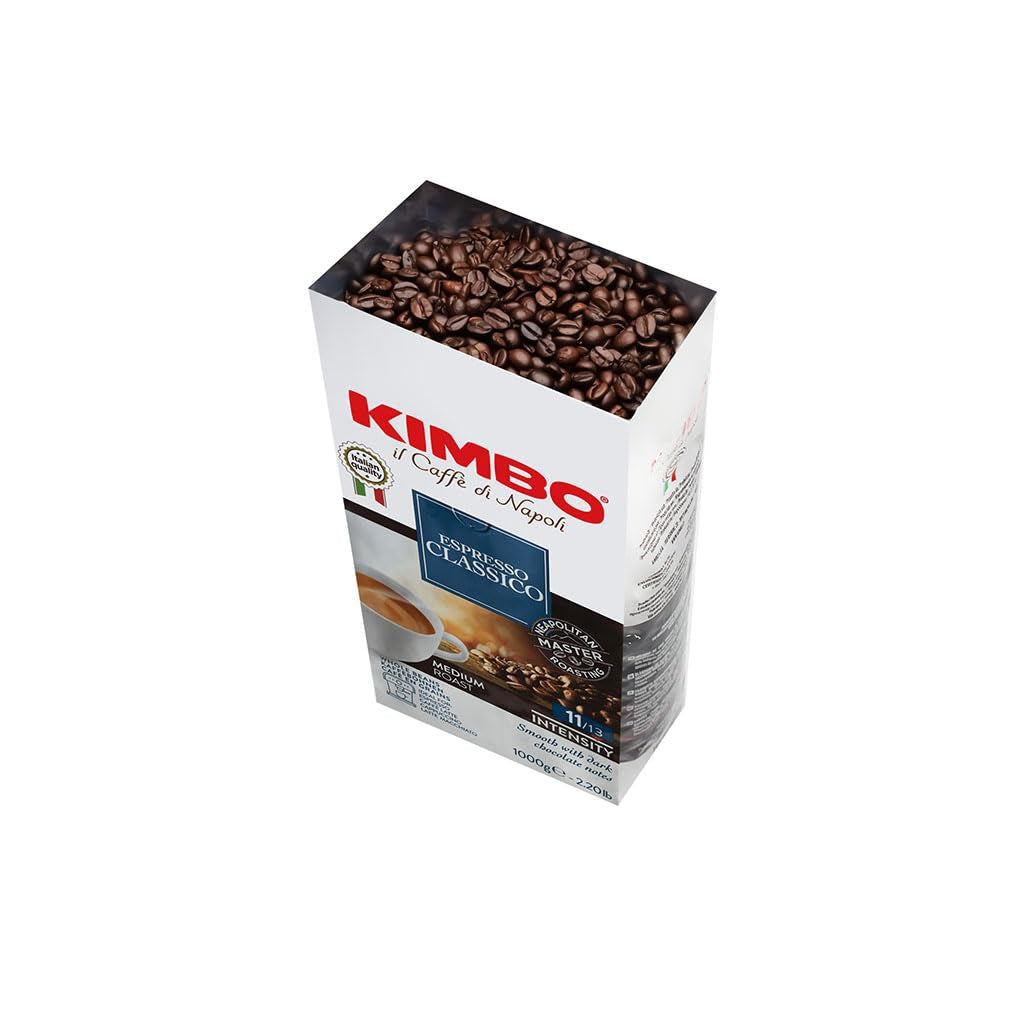 Espresso Classico ganze Kaffeebohnen, mittlere Röstung, 1kg Beutel