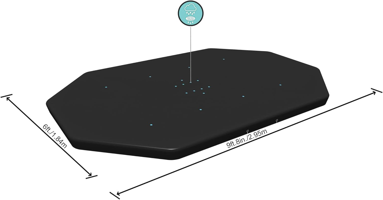Prelată Bestway din PVC 305 x 184 cm, neagră, ovală
