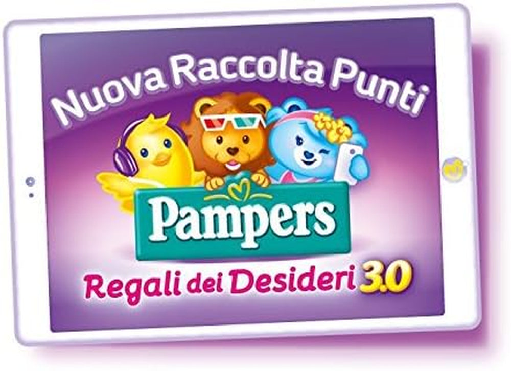 Scutece Pampers Sun and Moon Midi, mărimea 3 (4-9 kg), 120 de scutece