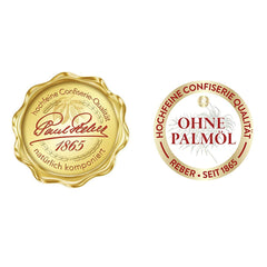 Praline RCP Asbach delicate în sticle cu crustă – 1 x 310 g – Ciocolată neagră cu umplutură Asbach