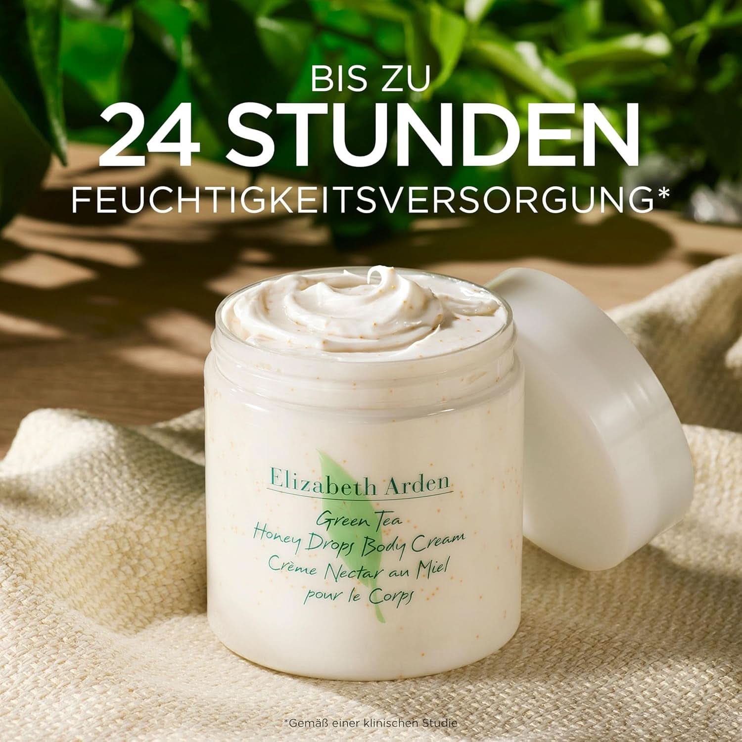 Elizabeth Arden, cremă de corp îmbogățită cu extract de ceai verde, miere naturală și unt de shea hrănitor, 500 ml Duș și baie Naty Shop