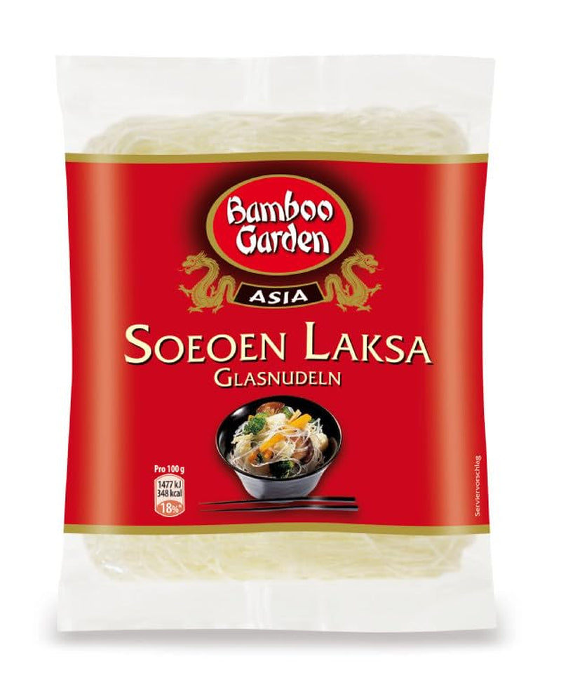 Tăiței de sticlă Bamboo Garden Soeoen Laksa, 100 g