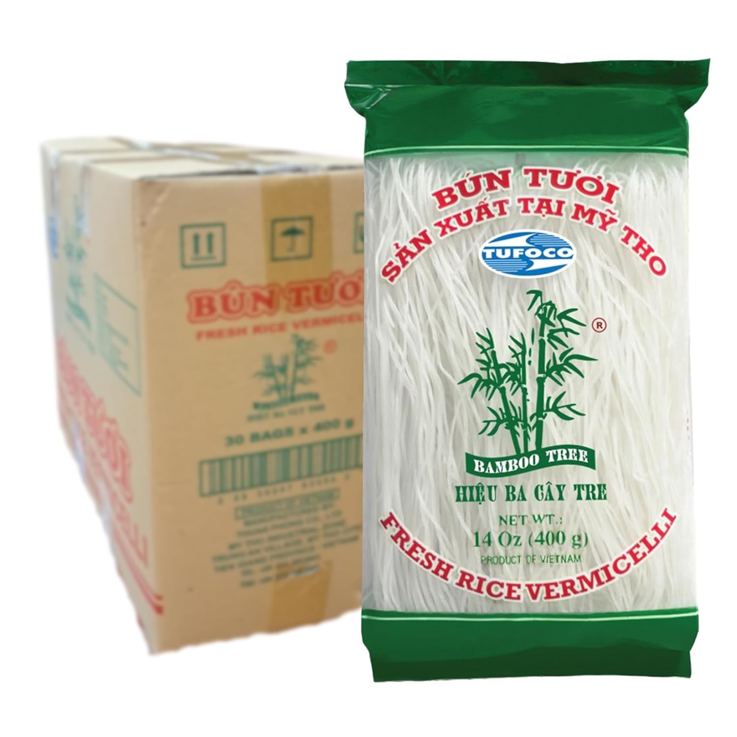 BAMBOO TREE - Vermicelli de orez proaspăt - 1 x 400g