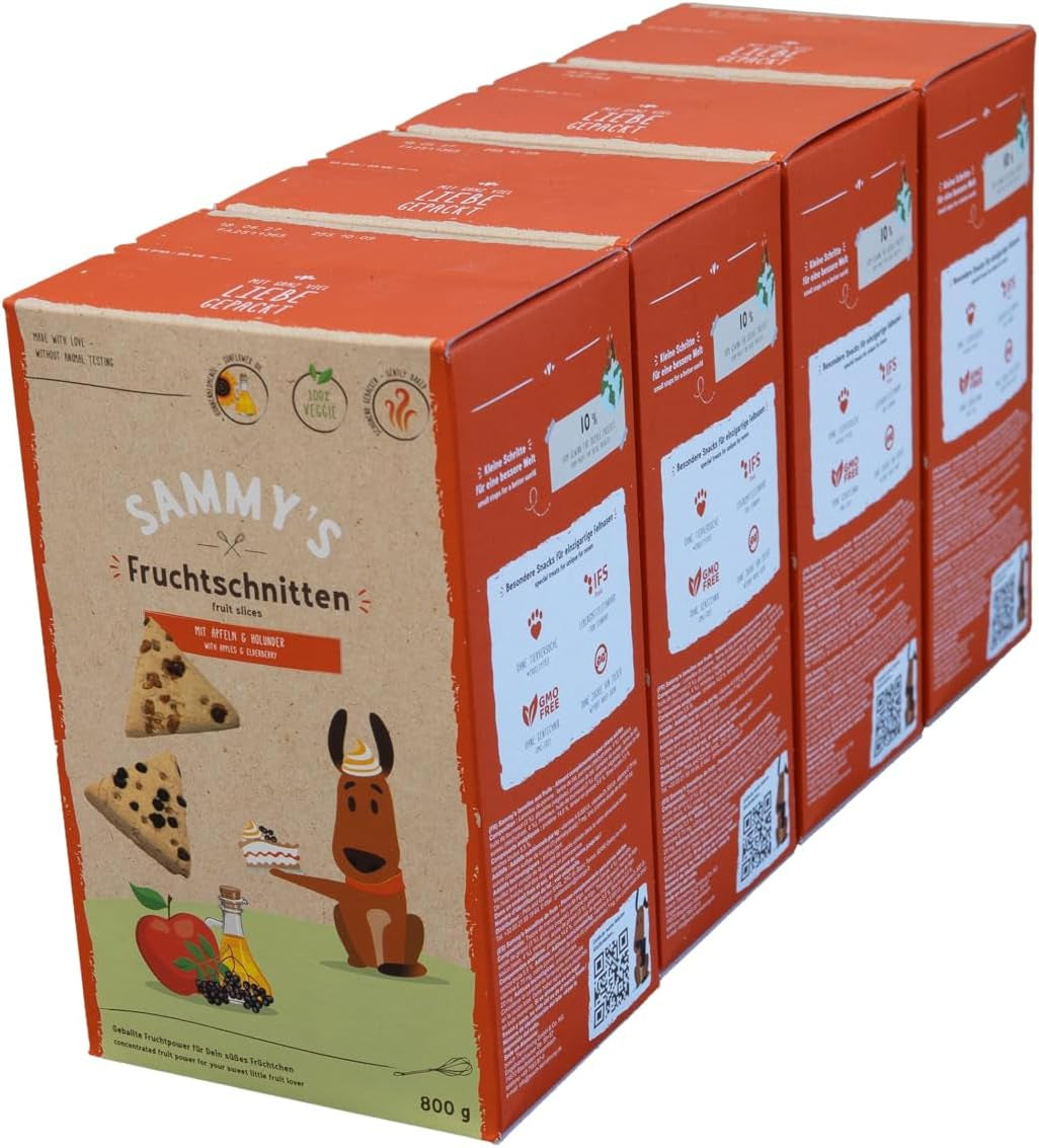 Monede de muesli Sammy's | Gustări crocante coapte pentru câini | Monede de muesli din 5 cereale pentru prietenul tău blănos de talie mare (peste 30 kg) | 1 kg