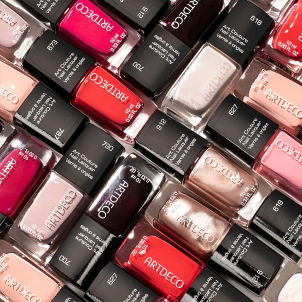 Lac de unghii ARTDECO Art Couture - Oja de lungă durată, cu uscare rapidă, în culori intense - 1 x 10ml