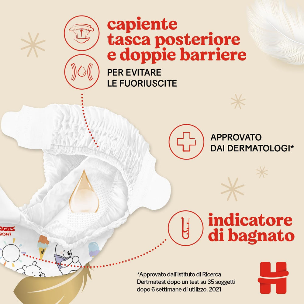 Scutece Huggies Extra Care, mărimea 3 (6-10 kg), 2 pachete a câte 40 de scutece