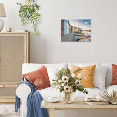 Ravensburger Puzzle 12000847, Locuri scandinave - Boathouses în Smøgen, Suedia - puzzle jigsaw de 500 de piese pentru adulți și copii de peste 12 ani Puzzle Naty Shop