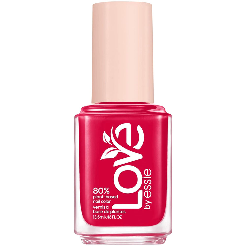 Oja de unghii de lungă durată Essie cu finisaj cremos, timp de uscare scurt și ciobire redusă, formulă vegană, LOVE by Essie, culoare: Nr. 200 doin' my best, verde intens, 1 x 13,5 ml