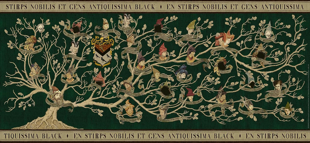 Ravensburger Puzzle 17299 - Arborele familiei - Puzzle panoramic Harry Potter 2000 de piese pentru adulți și copii de la 14 ani Puzzle Naty Shop Titlu implicit