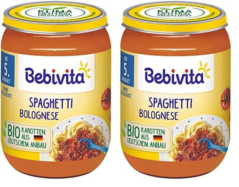 Meniuri din luna a 5-a Macaroane cu sos de rosii si legume, pachet 6 (6 x 190g) Mama si Copilul Naty Shop Mittel (Packung Mit 2) Gemüse-Spaghetti Mit Pute