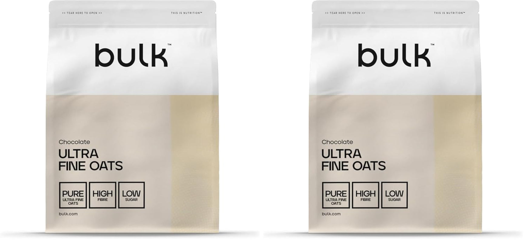 Fulgi de ovăz măcinați fin, vrac, 2,5 kg, 50 de porții, ambalajul poate varia