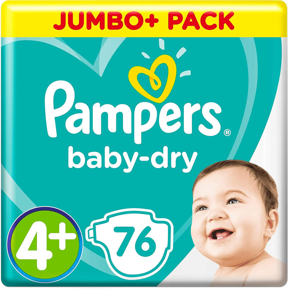 Pampers (Versiunea Veche), Chiloți, Mărimea 4, 9kg-15kg, Pachet de trei (1 x 88 scutece)