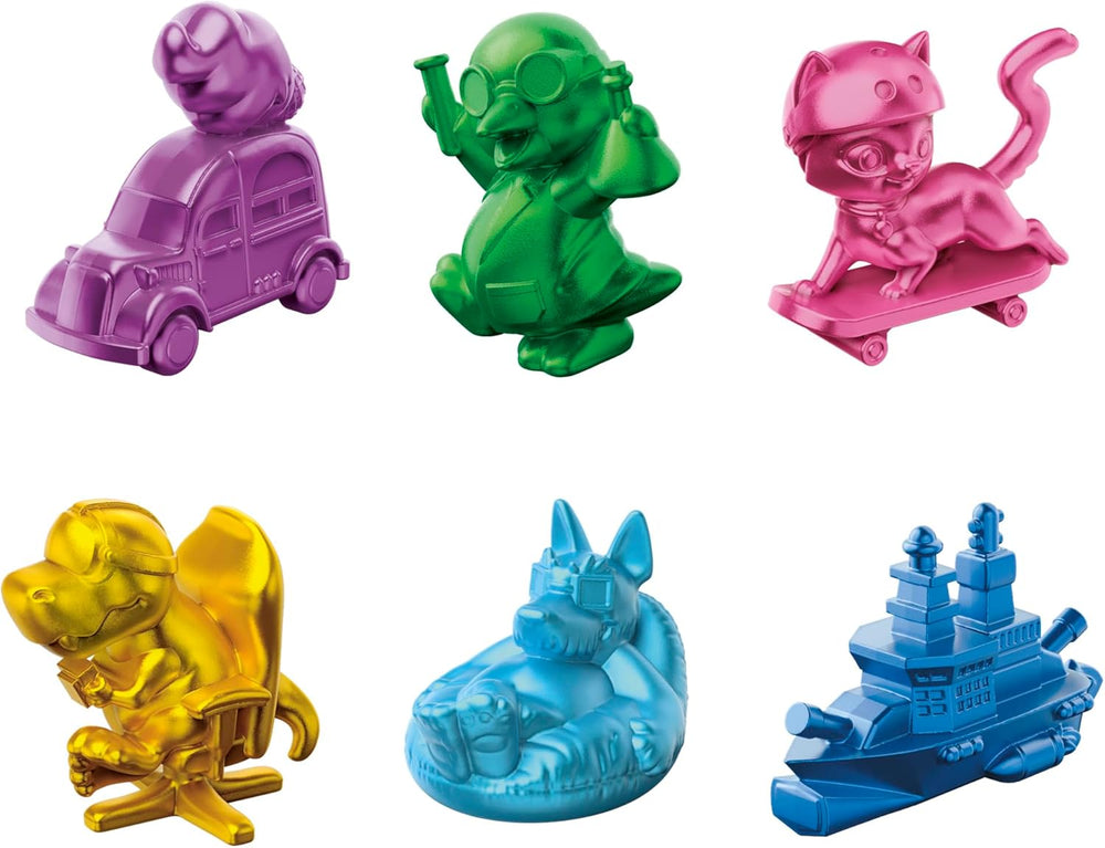 Joc de societate Monopoly App Banking - Versiune germană, versiune modernă a clasicului joc electronic pentru copii cu vârsta de 8 ani și peste, pentru 2 până la 6 jucători