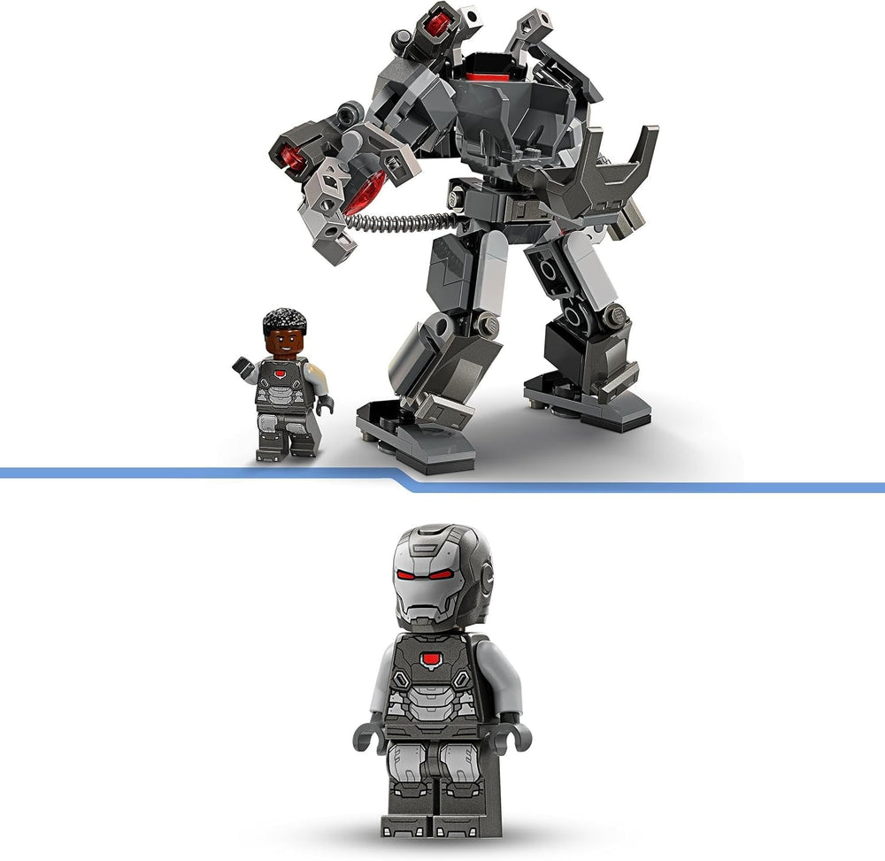 LEGO Marvel War Machine Mech, jucărie construibilă pentru supereroi cu 3 împușcătoare pentru copii, figură de acțiune legendară din MCU, cadou pentru băieți și fete de la 6 ani 76277 Seturi de constructie Besuche den LEGO-Store