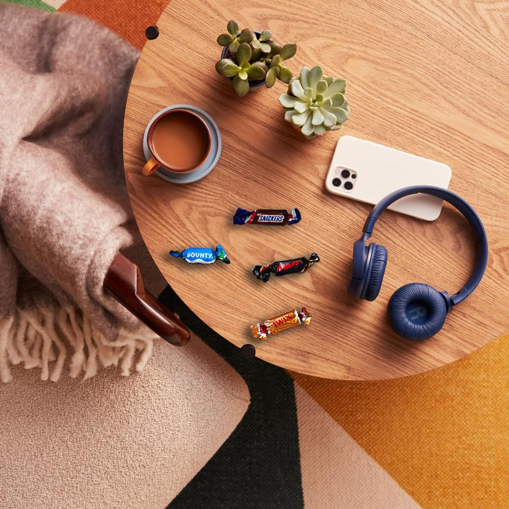 Mix de miniaturi, Mars, Snickers, Bounty & Twix, Batoane clasice în format mini, 296 Batoane, 3Kg Bomboane de Ciocolata Naty Shop