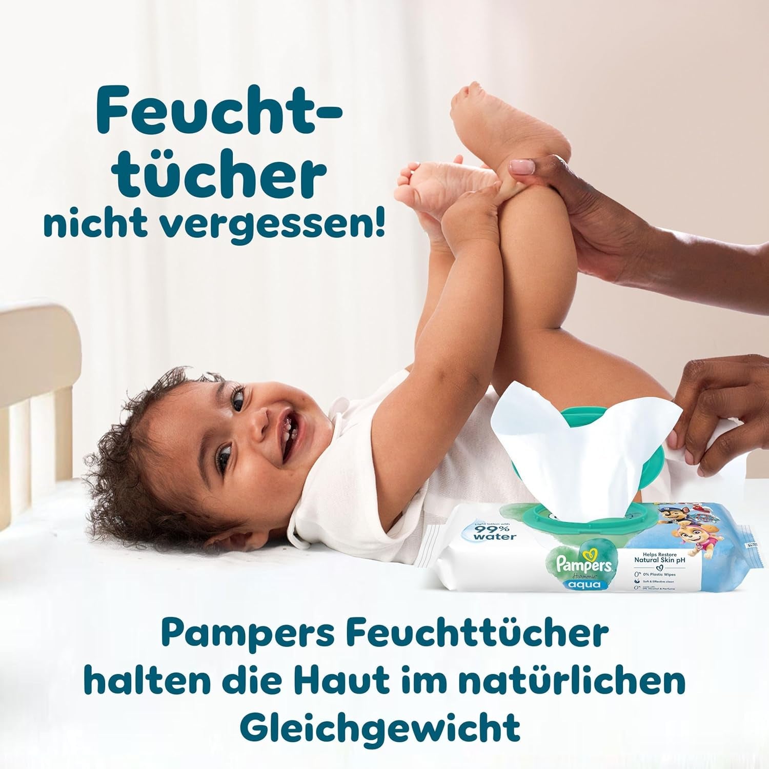 Scutece Pampers Baby-Dry Ediția Patrula Cățelușilor, mărimea 6, 164 de scutece, 13 kg - 18 kg, protecție împotriva scurgerilor de până la 100% și confort toată noaptea