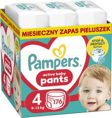Pampers (Versiunea Veche), Pantaloni Băieți/Fete 4 176 buc.