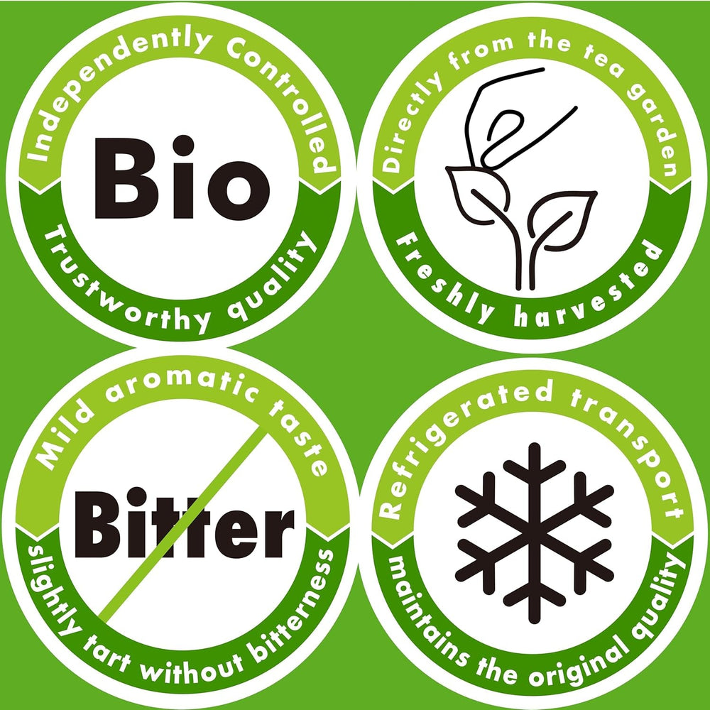 Ceai verde Sencha Goodwei organic din Japonia - Sencha autentic de calitate superioară, 250 g