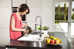 Vileda Glitzi, burete de spălat vase pentru bucătărie, cu efect antibacterian, foarte absorbant, pachet de 18 bucati Detergenti Bucatarie Naty Shop