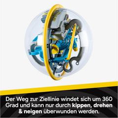Spin Master Games - Labirint cu bile 3D Perplexus Beast cu 100 de obstacole, joc de răbdare pentru copii de 9 ani și peste și adulți