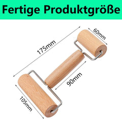 Sucitor, rolă de aluat, sucitor din lemn, potrivit pentru copt și gătit în bucătăria de acasă, tortilla, pizza, fursecuri