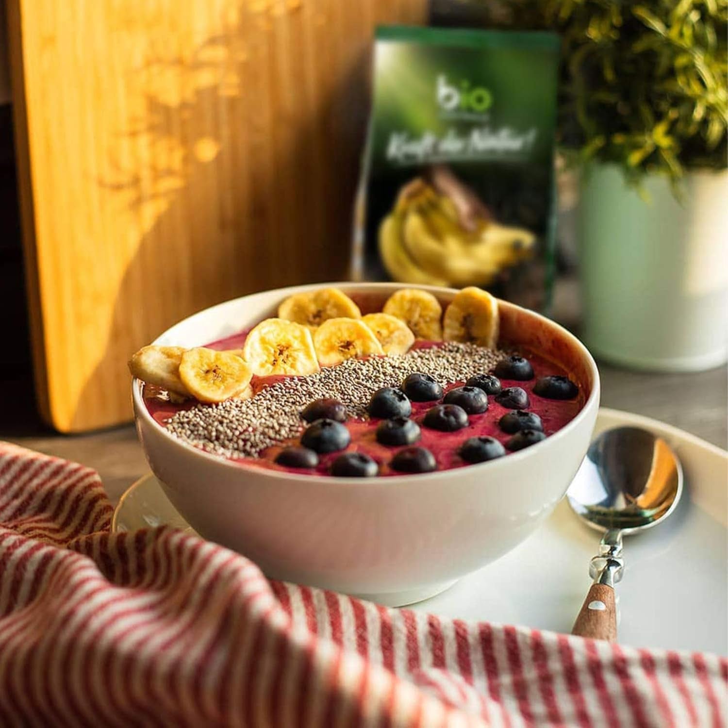 Semințe de in integrale Biozentrale | 7 x 400g semințe de in organice | Ideale pentru iaurt, musli și pâine | Alternativă la psyllium, semințe de cânepă și semințe de chia