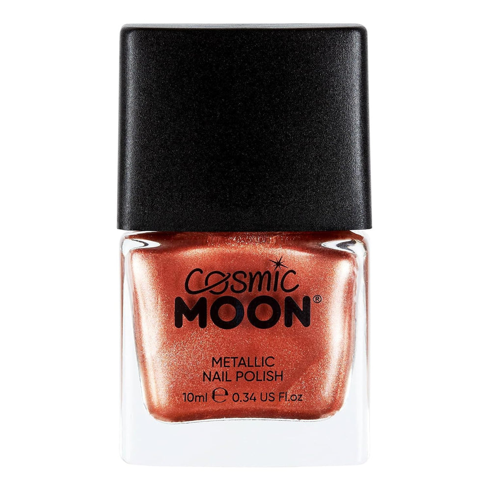 - Ojă metalică - 10 ml - Pentru unghii metalice fascinante - Auriu