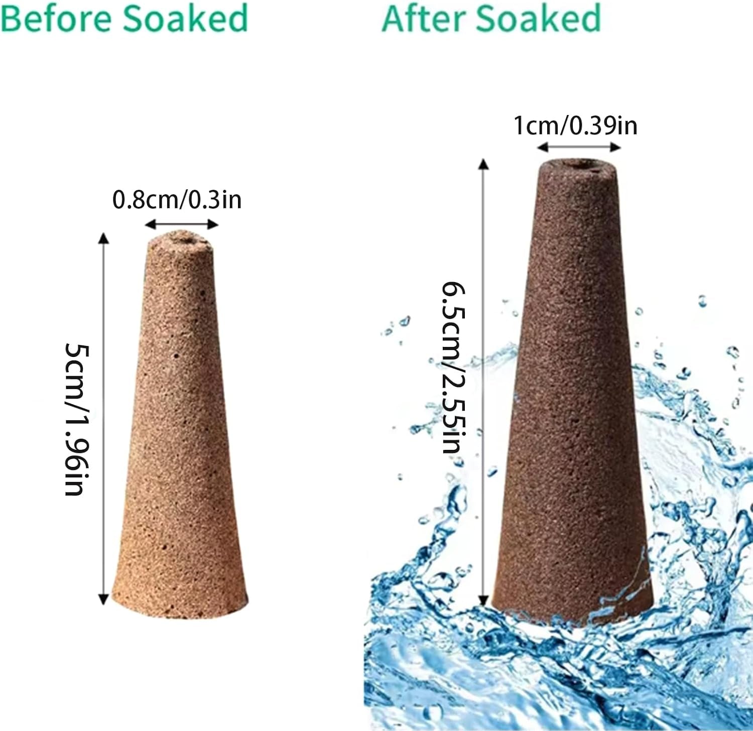 50 de bureți de creștere de schimb, tuburi pentru înființarea semințelor, dopuri de burete pentru creșterea rădăcinilor, kituri de creștere hidroponică pentru sisteme de creștere hidroponică, hidroponie de interior, grădină