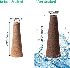 50 de bureți de creștere de schimb, tuburi pentru înființarea semințelor, dopuri de burete pentru creșterea rădăcinilor, kituri de creștere hidroponică pentru sisteme de creștere hidroponică, hidroponie de interior, grădină