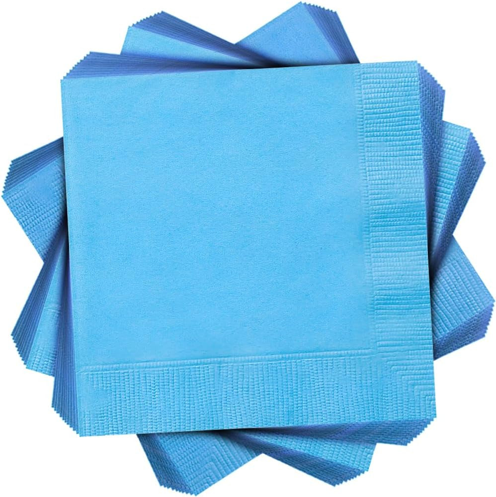 Șervețele de hârtie - 16,5 cm - Verde smarald - Pachet de 20 bucăți