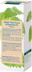 Kneipp Bade, ulei de baie cu ulei esențial natural de melissa indiană și extract de balsam de lămâie, 100 ml Naty Shop