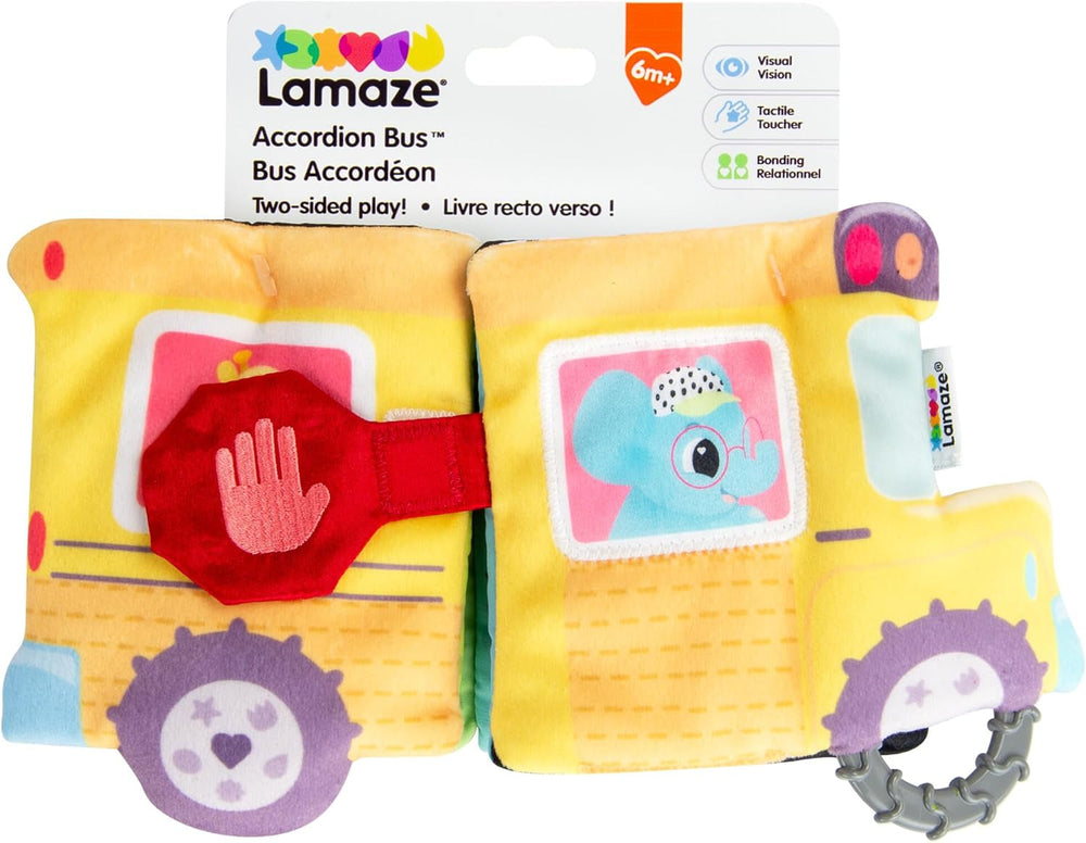 LAMAZE Octivity Time Baby Jucărie senzorială, bebeluș moale pentru joacă și descoperire, Octopus Toddler potrivit de la 6 luni, băieți și fete de peste 1 an Jucarii Bebe Naty Shop Autobuz acordeon